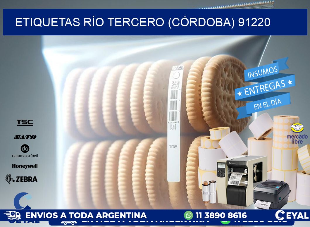 ETIQUETAS RÍO TERCERO (CÓRDOBA) 91220