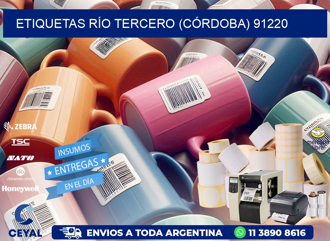 ETIQUETAS RÍO TERCERO (CÓRDOBA) 91220