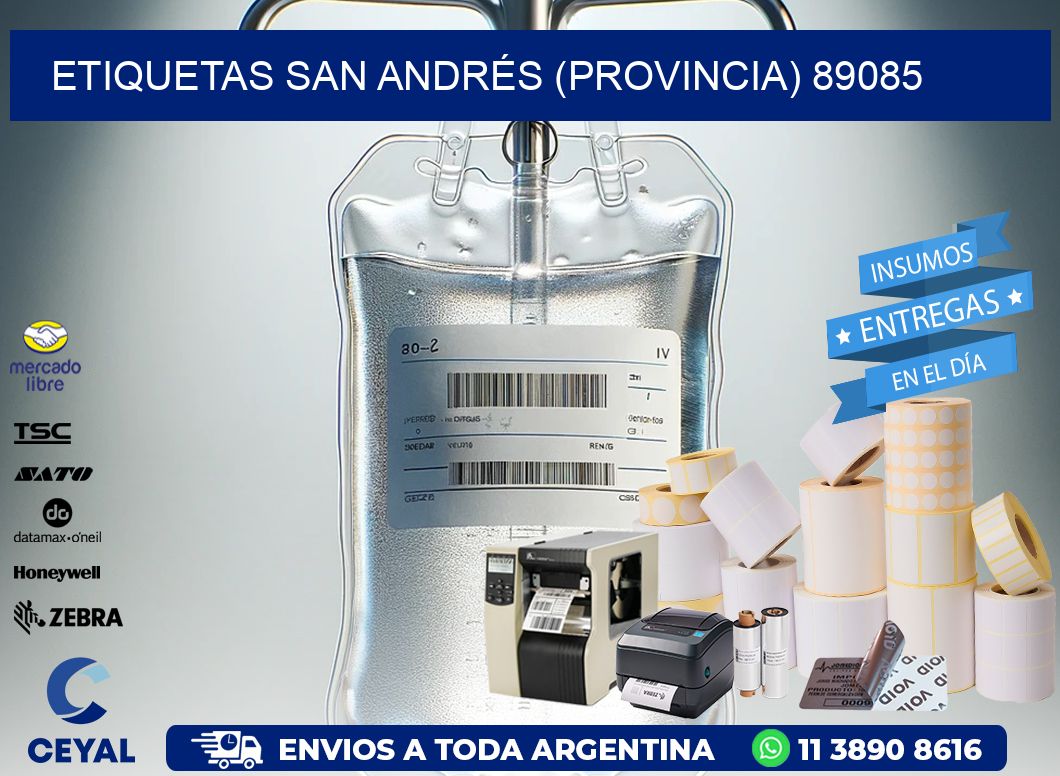 ETIQUETAS SAN ANDRÉS (PROVINCIA) 89085