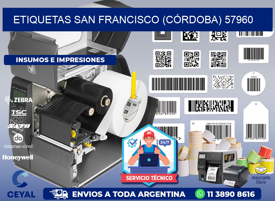 ETIQUETAS SAN FRANCISCO (CÓRDOBA) 57960