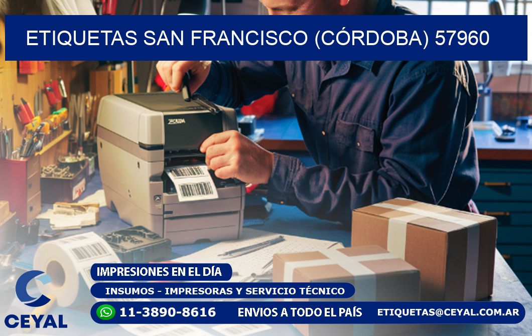 ETIQUETAS SAN FRANCISCO (CÓRDOBA) 57960