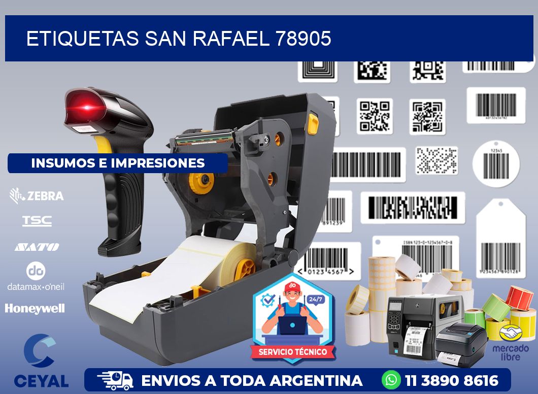 ETIQUETAS SAN RAFAEL 78905