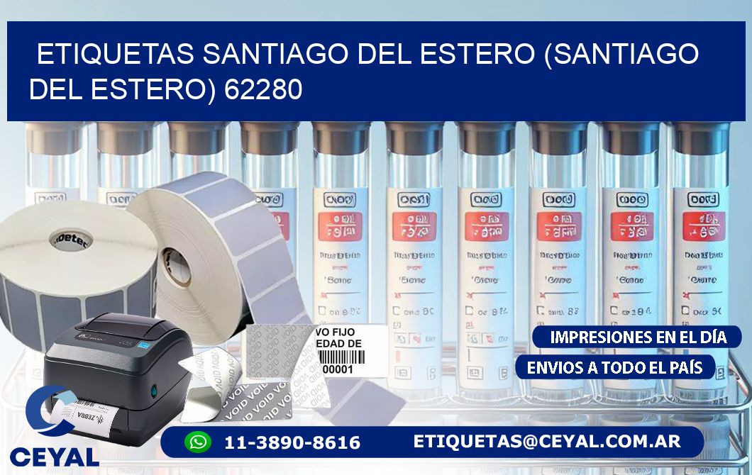 ETIQUETAS SANTIAGO DEL ESTERO (SANTIAGO DEL ESTERO) 62280