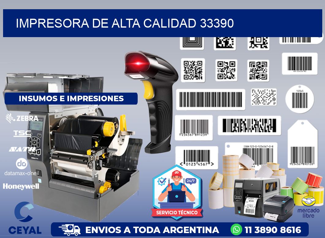 IMPRESORA DE ALTA CALIDAD 33390