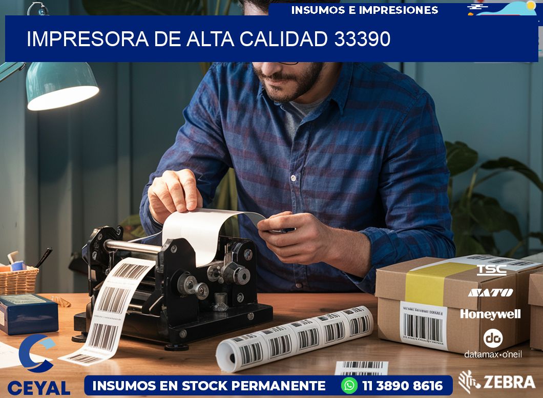 IMPRESORA DE ALTA CALIDAD 33390