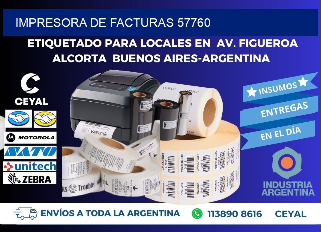 IMPRESORA DE FACTURAS 57760
