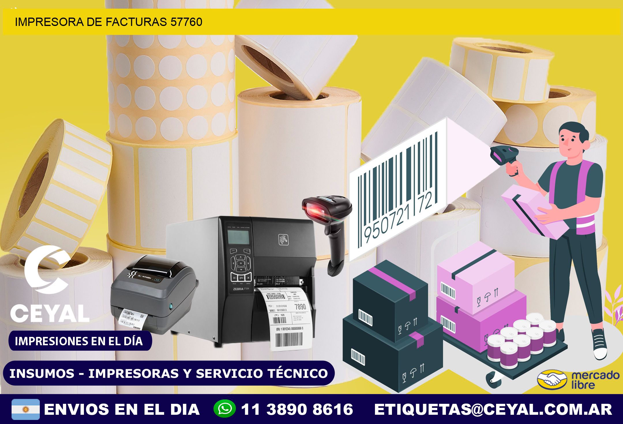 IMPRESORA DE FACTURAS 57760
