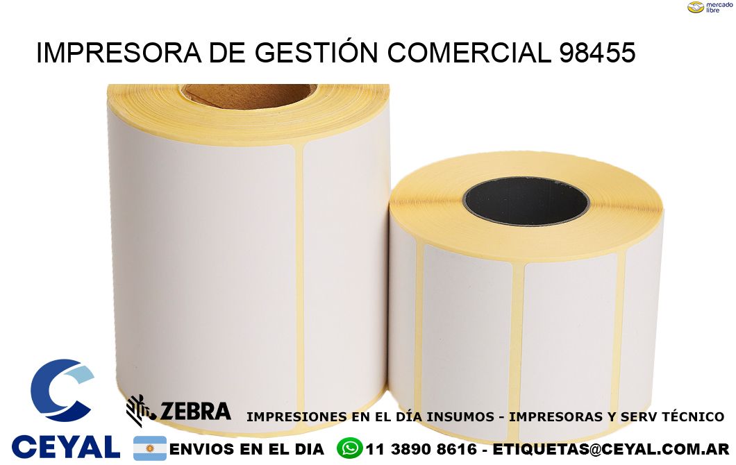 IMPRESORA DE GESTIÓN COMERCIAL 98455