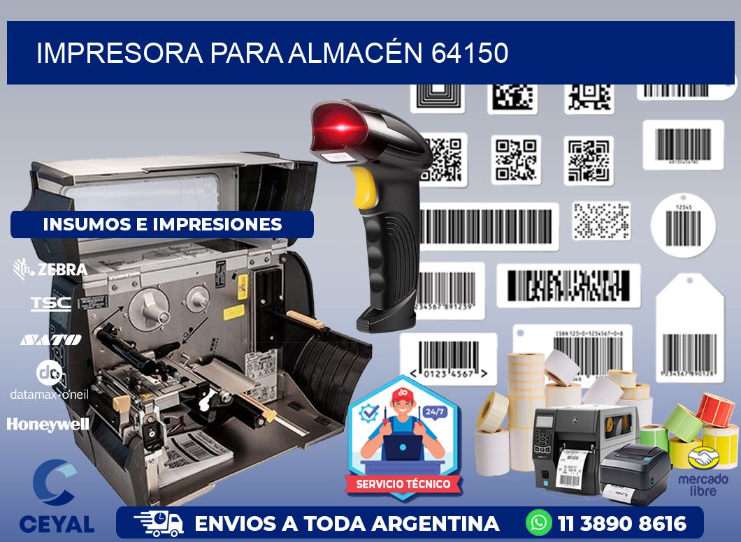 IMPRESORA PARA ALMACÉN 64150