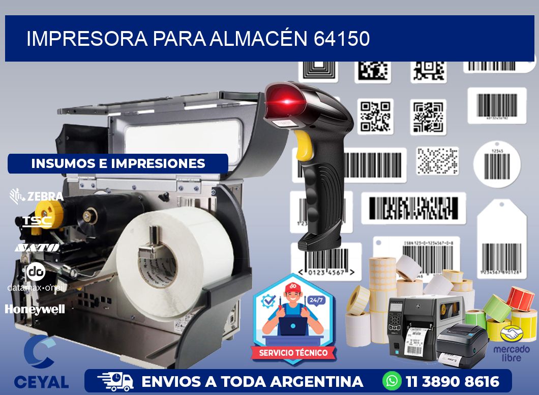 IMPRESORA PARA ALMACÉN 64150