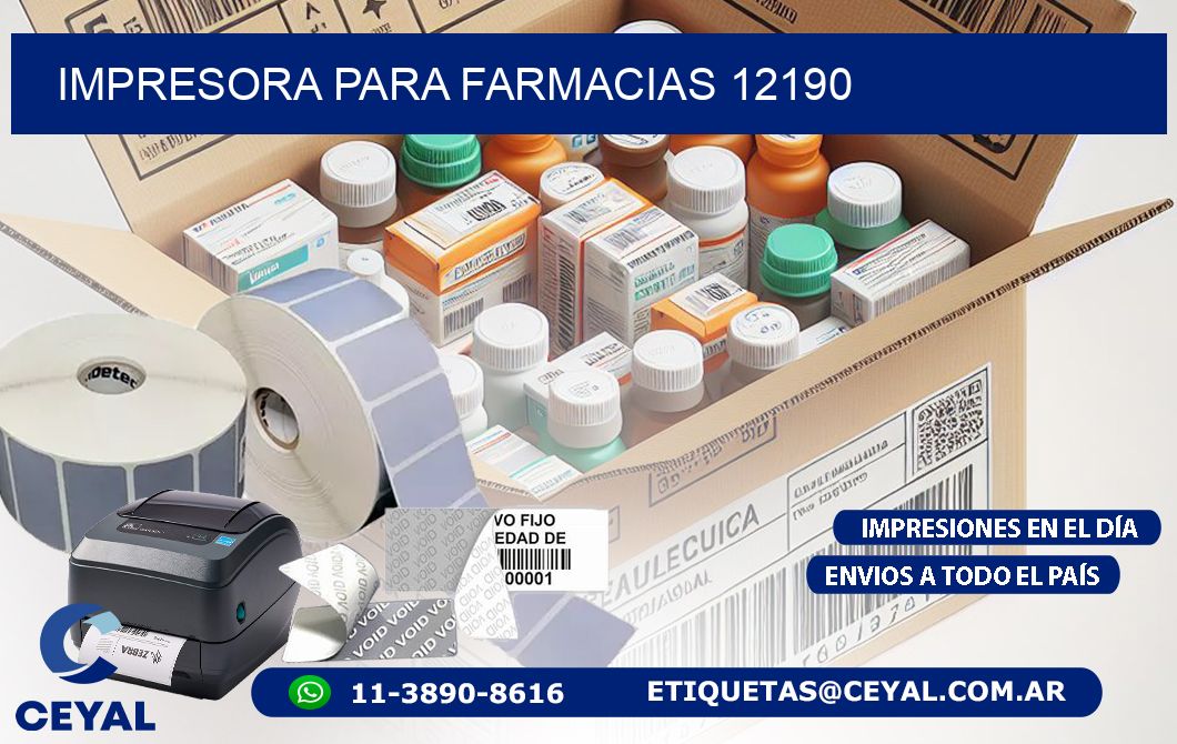 IMPRESORA PARA FARMACIAS 12190
