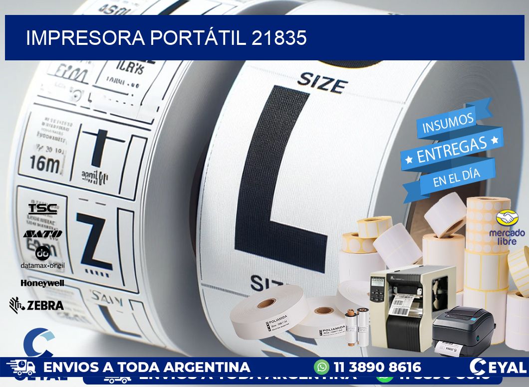 IMPRESORA PORTÁTIL 21835