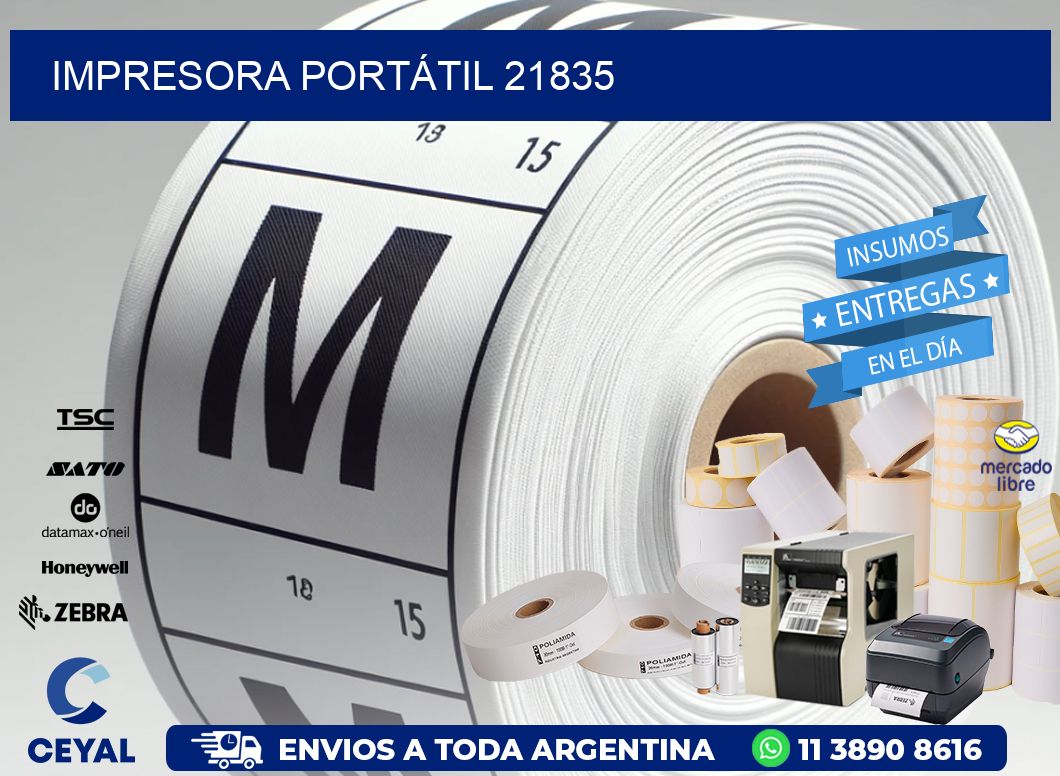 IMPRESORA PORTÁTIL 21835