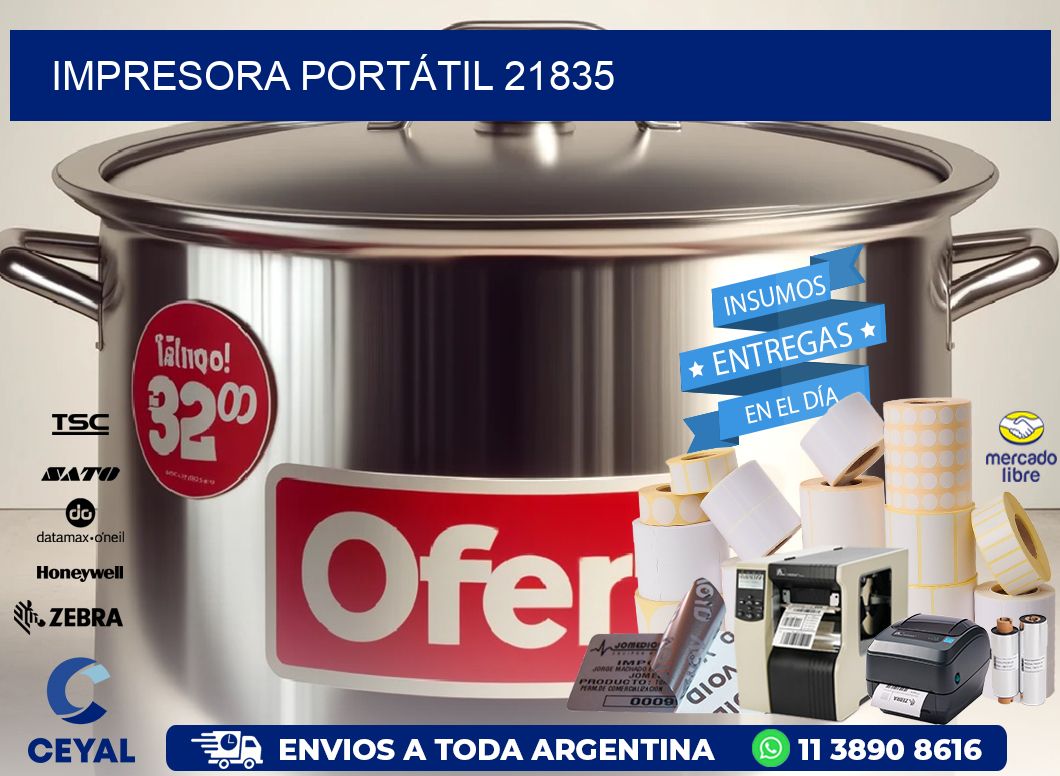 IMPRESORA PORTÁTIL 21835