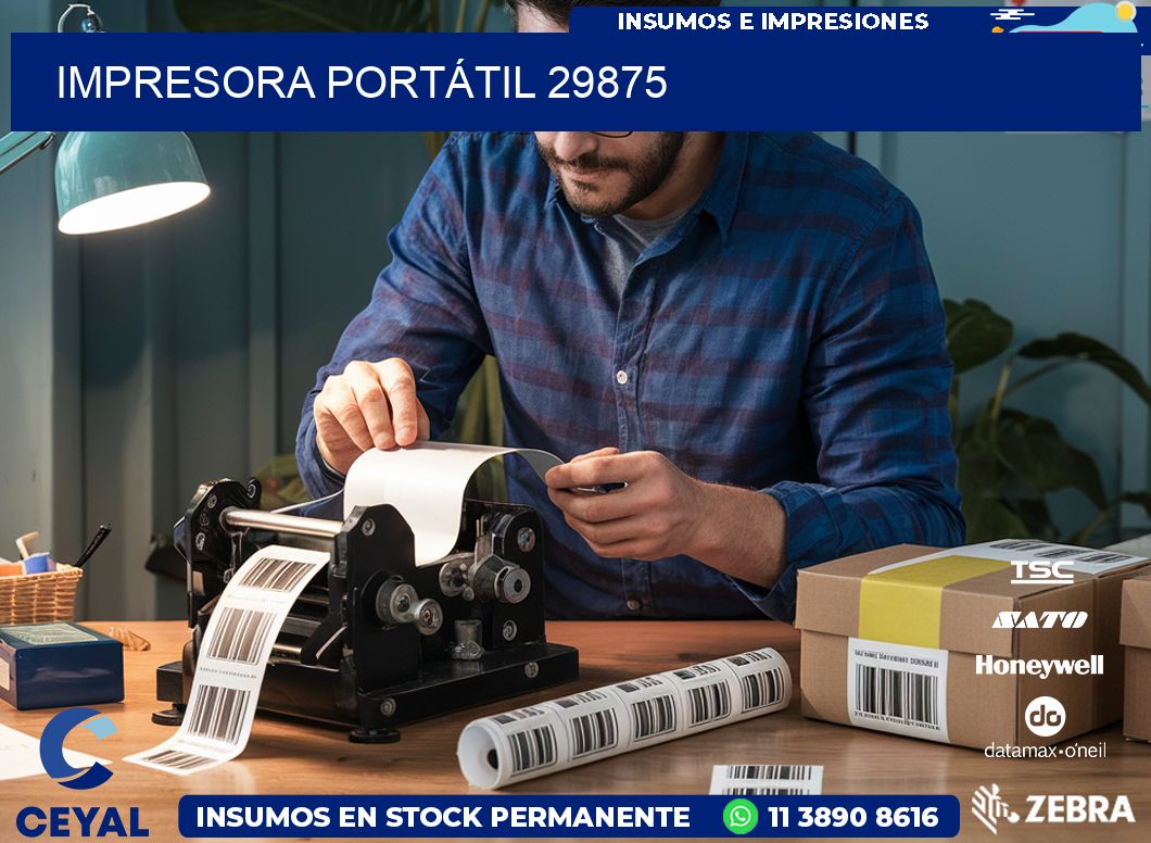 IMPRESORA PORTÁTIL 29875