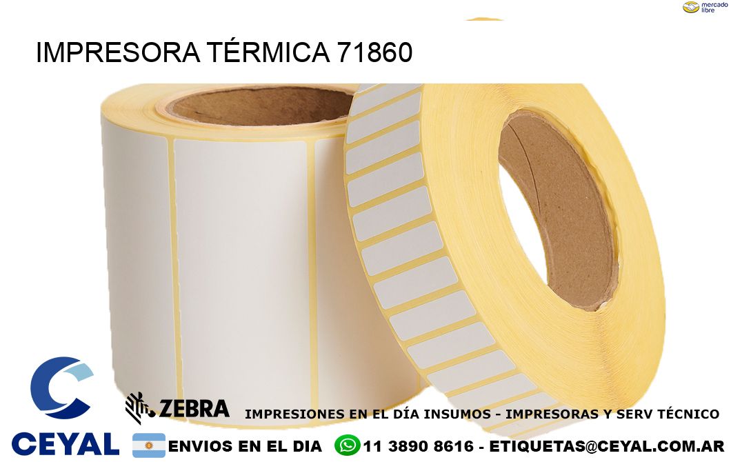 IMPRESORA TÉRMICA 71860