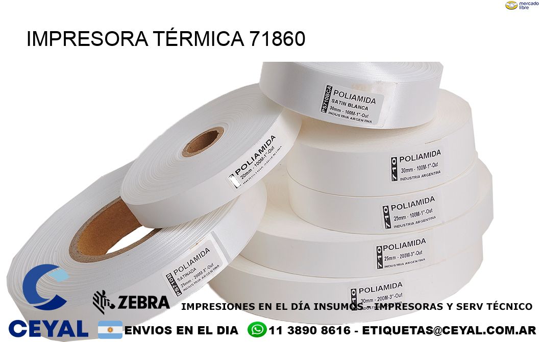 IMPRESORA TÉRMICA 71860