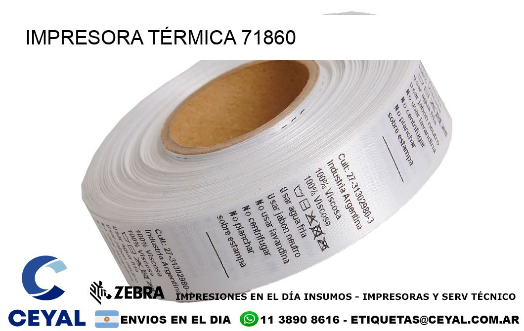 IMPRESORA TÉRMICA 71860