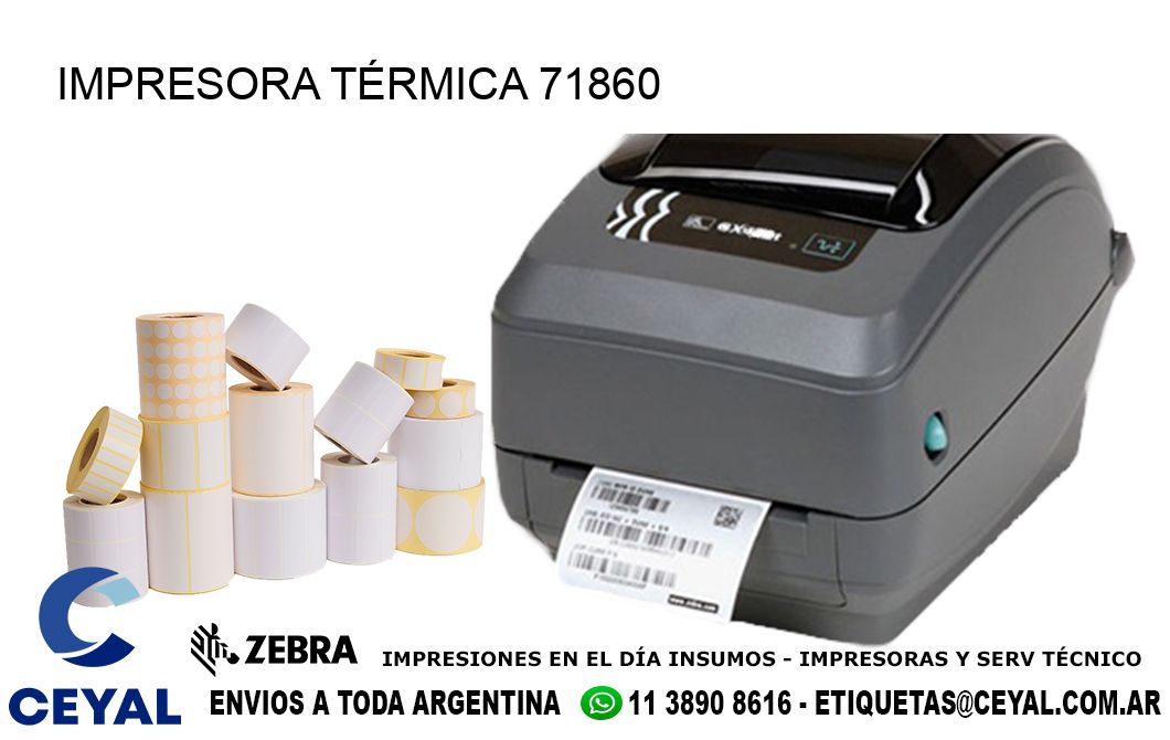 IMPRESORA TÉRMICA 71860
