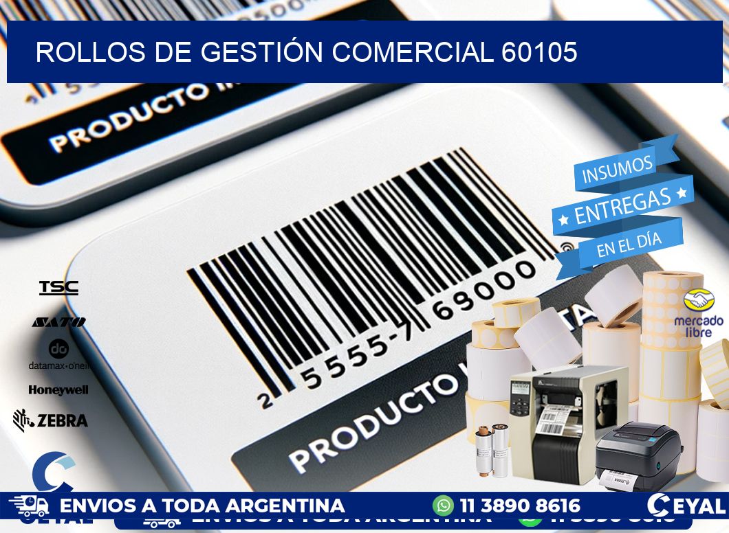 ROLLOS DE GESTIÓN COMERCIAL 60105