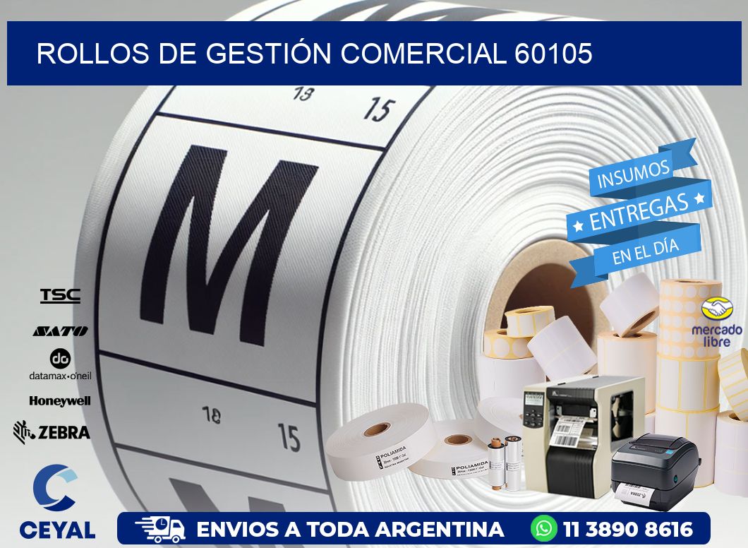 ROLLOS DE GESTIÓN COMERCIAL 60105