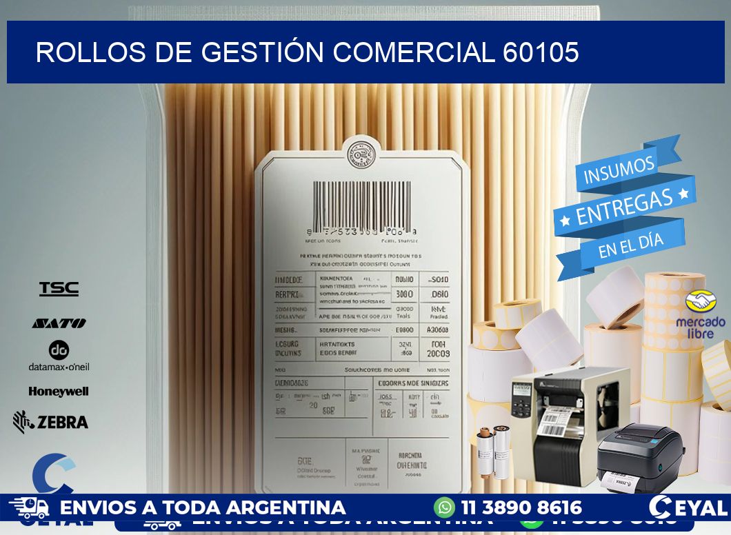 ROLLOS DE GESTIÓN COMERCIAL 60105