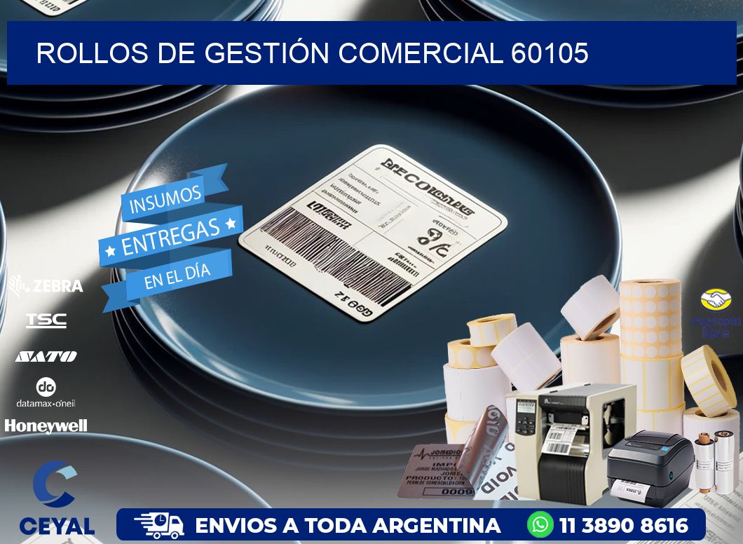 ROLLOS DE GESTIÓN COMERCIAL 60105