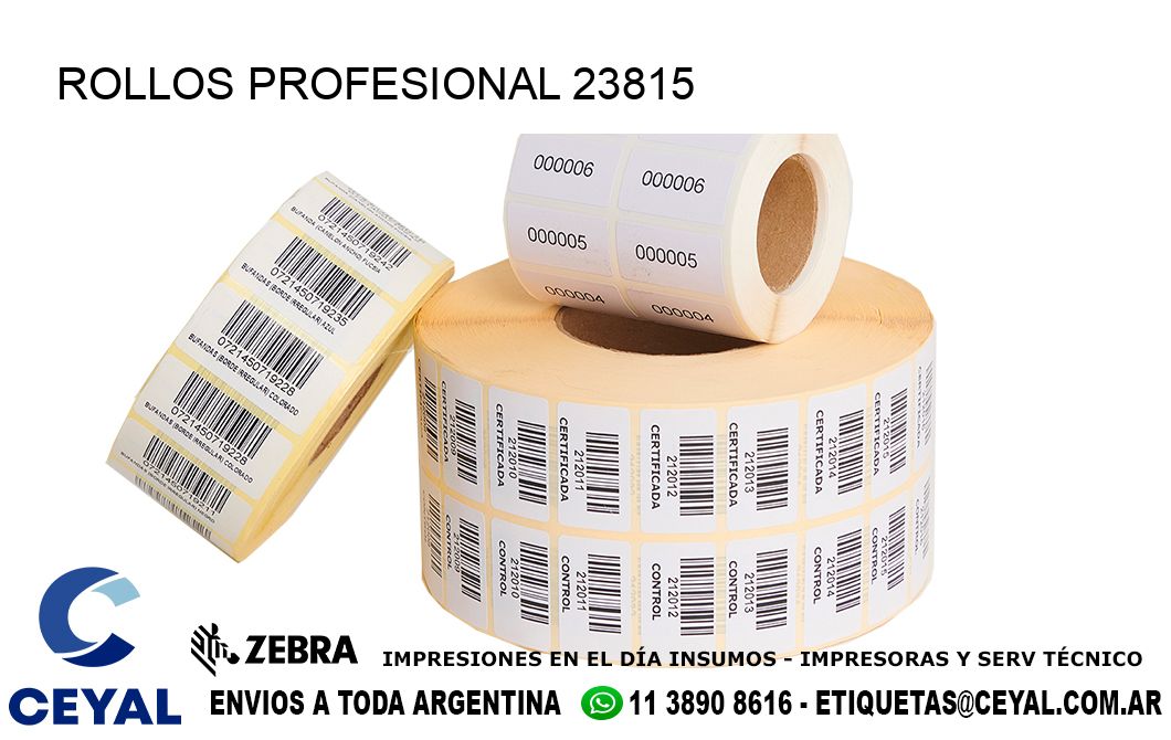 ROLLOS PROFESIONAL 23815