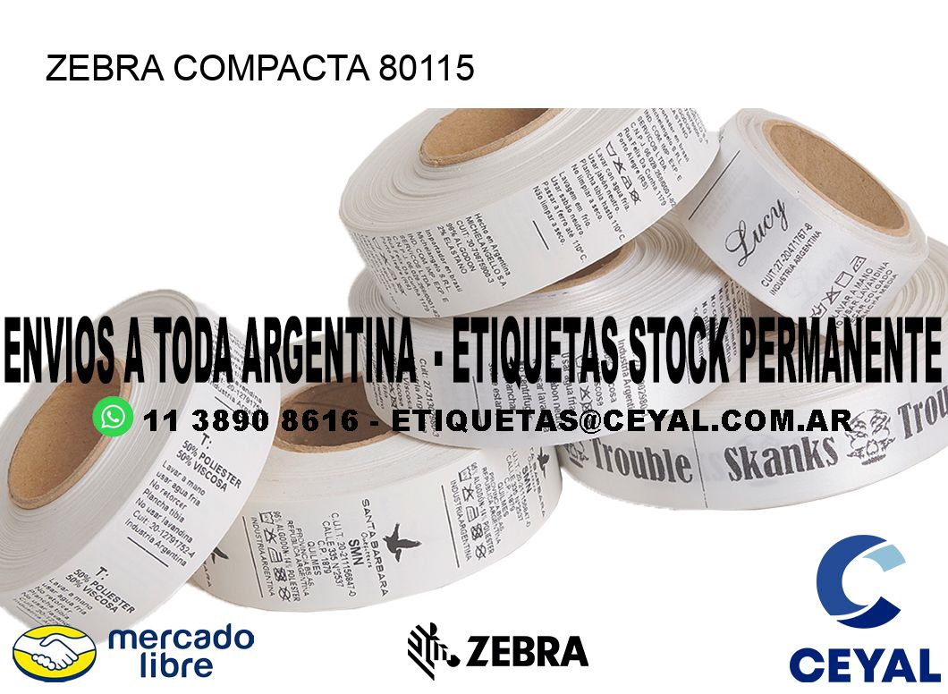 ZEBRA COMPACTA 80115