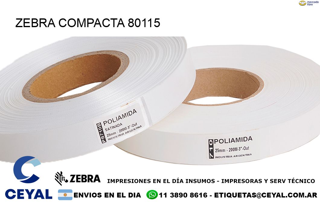 ZEBRA COMPACTA 80115