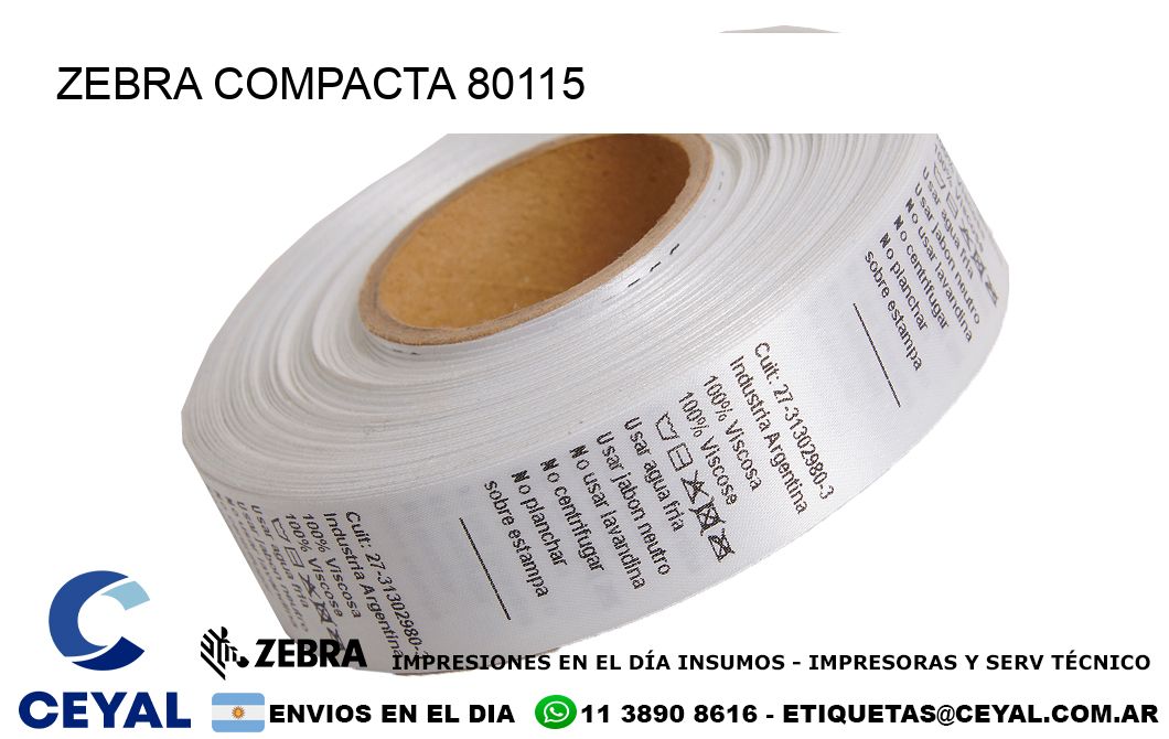 ZEBRA COMPACTA 80115