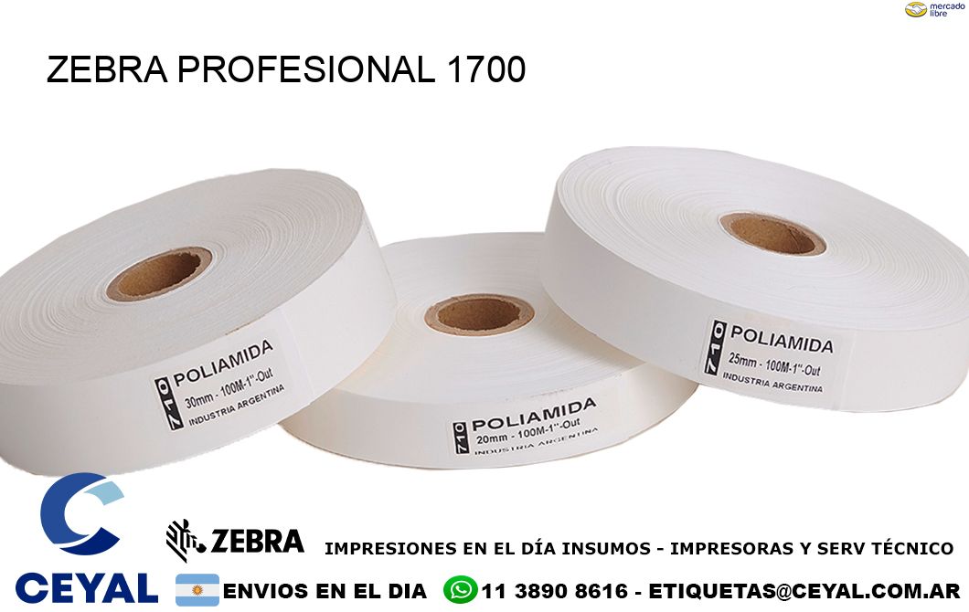 ZEBRA PROFESIONAL 1700
