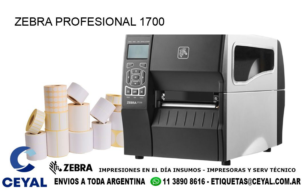 ZEBRA PROFESIONAL 1700