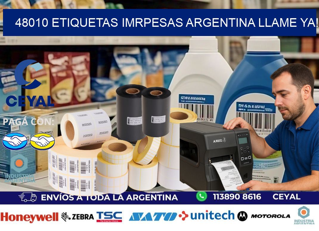 48010 etiquetas imrpesas argentina LLAME YA!