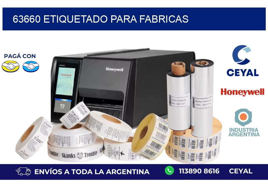 63660 ETIQUETADO PARA FABRICAS