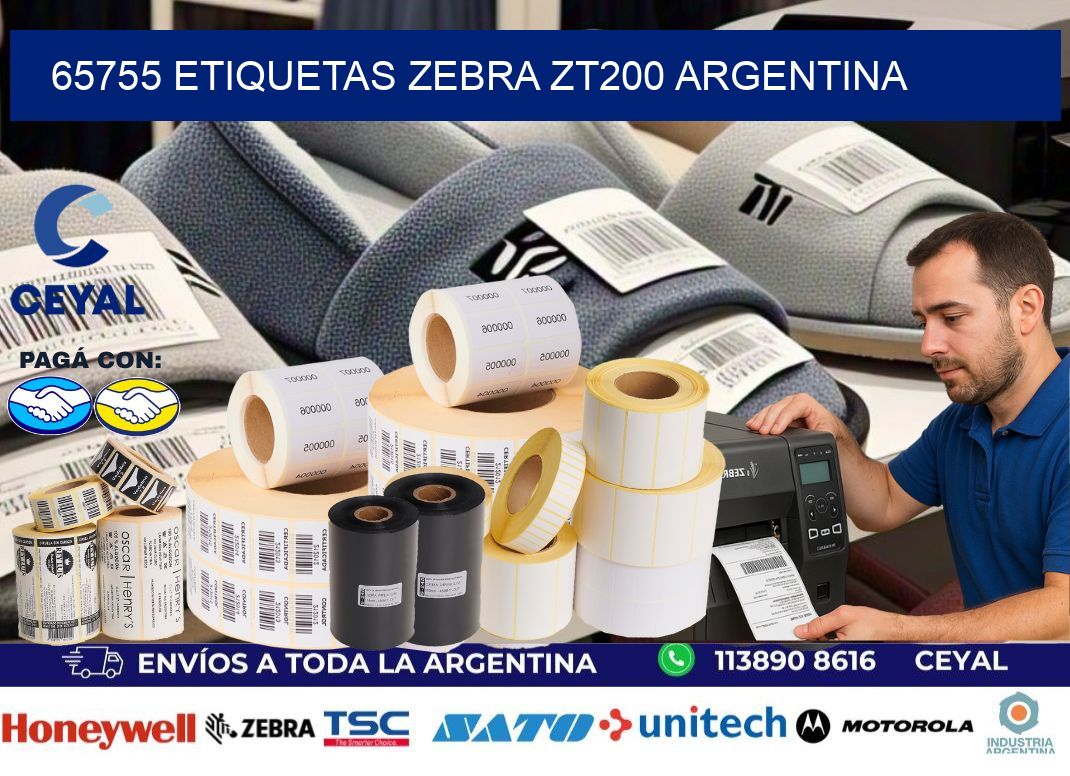 65755 etiquetas zebra zt200 argentina