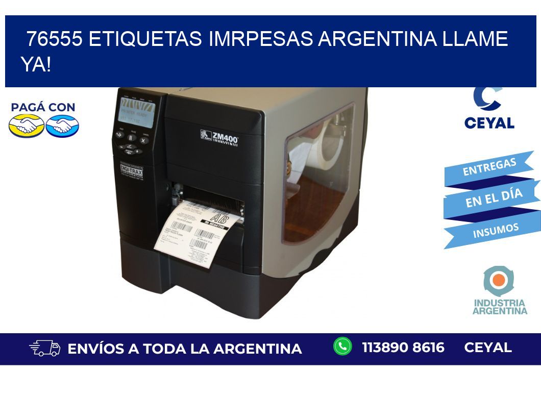 76555 etiquetas imrpesas argentina LLAME YA!
