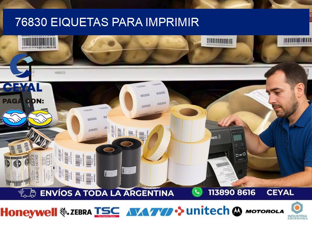 76830 EIQUETAS PARA IMPRIMIR