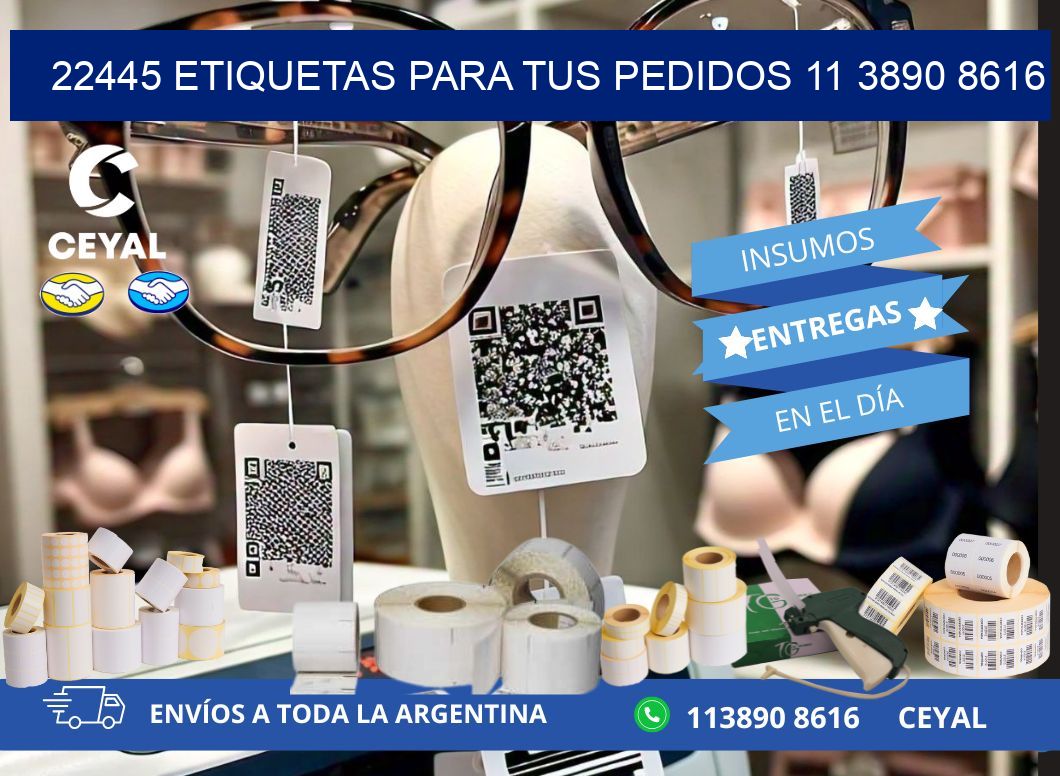 22445 ETIQUETAS PARA TUS PEDIDOS 11 3890 8616