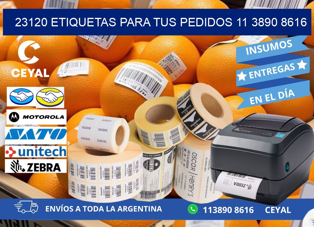 23120 ETIQUETAS PARA TUS PEDIDOS 11 3890 8616
