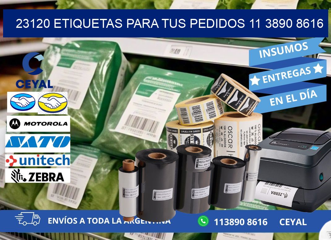 23120 ETIQUETAS PARA TUS PEDIDOS 11 3890 8616