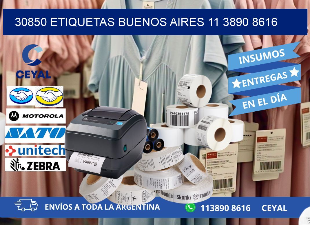 30850 ETIQUETAS BUENOS AIRES 11 3890 8616