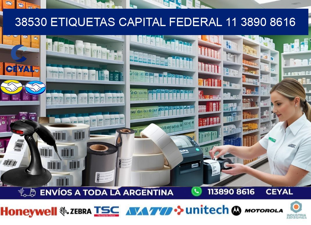 38530 ETIQUETAS CAPITAL FEDERAL 11 3890 8616