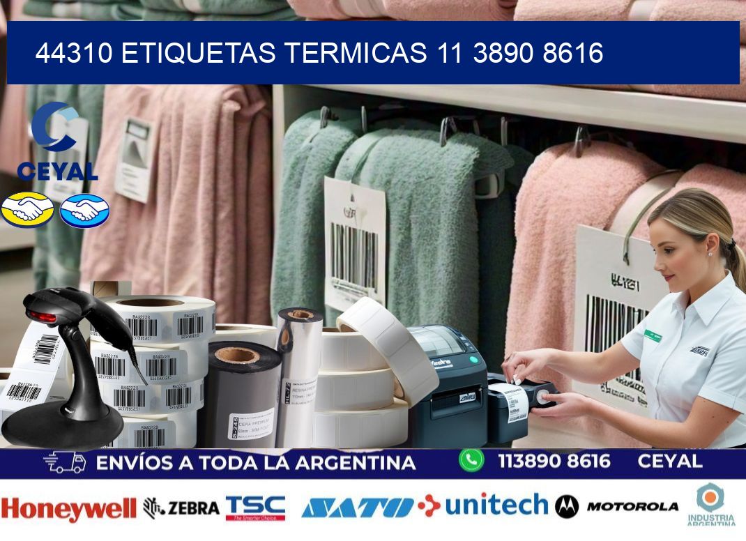 44310 ETIQUETAS TERMICAS 11 3890 8616