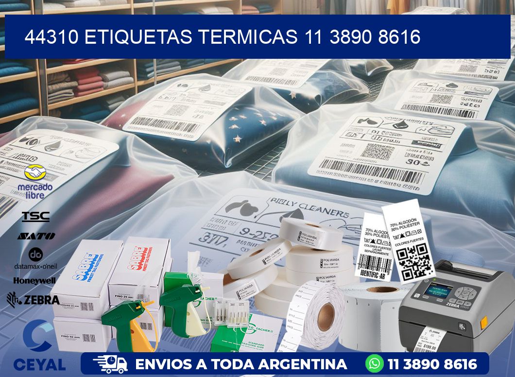 44310 ETIQUETAS TERMICAS 11 3890 8616