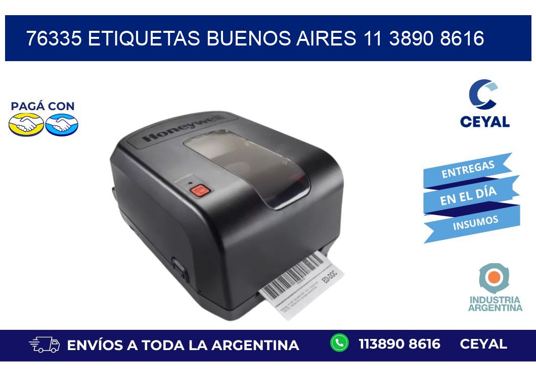 76335 ETIQUETAS BUENOS AIRES 11 3890 8616