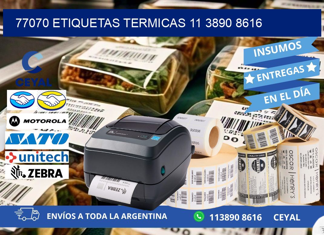 77070 ETIQUETAS TERMICAS 11 3890 8616