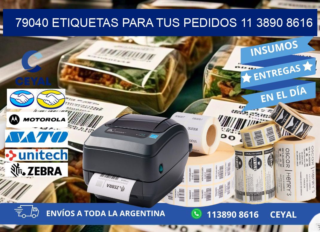79040 ETIQUETAS PARA TUS PEDIDOS 11 3890 8616