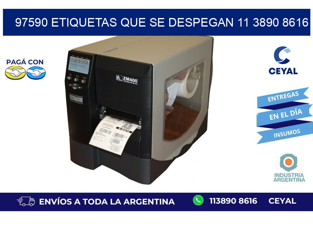 97590 ETIQUETAS QUE SE DESPEGAN 11 3890 8616