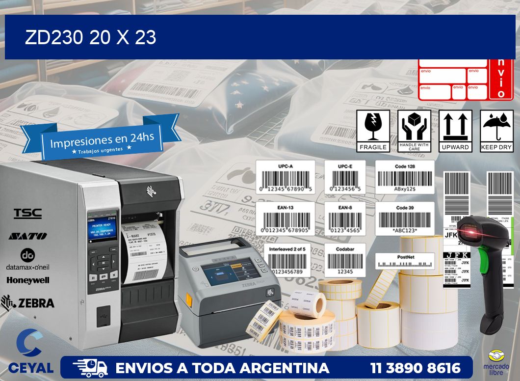 ZD230 20 x 23